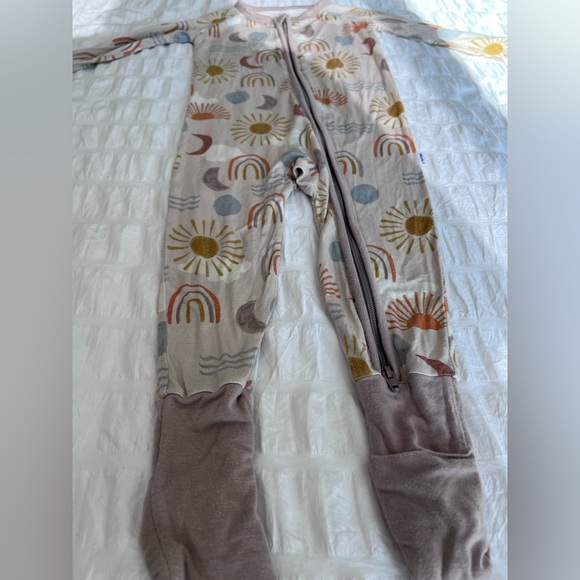 Little Sleepies Desert Sunrise Zippy Pajama Size 6-12M GUC - Picture 6 of 6